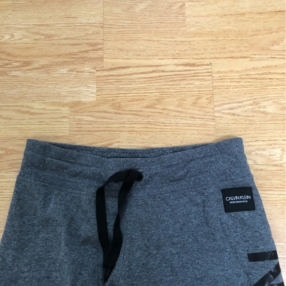 Calvin Klein Gray Sweatpants with Bold Branding size medium ladies- gently worn - Picture 5 of 7